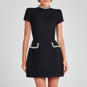 Elegant Black Mini Dress